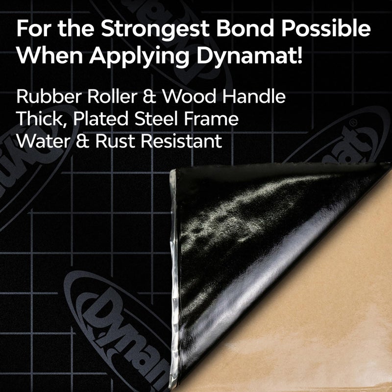 Dynamat Dynaroller: Rubber Roller Tool for Applying Sound Deadening and Car & Home Insulation Material â€“ Achieve Professional-Looking Results with No Air Bubbles â€“ Made in The USA - Image 2
